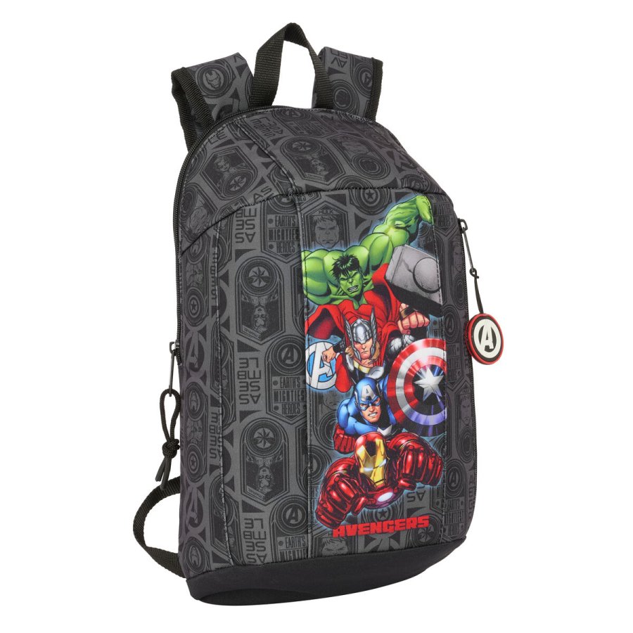 Casual Rygsk The Avengers Vendetta Sort 22 x 39 x 10 cm #1