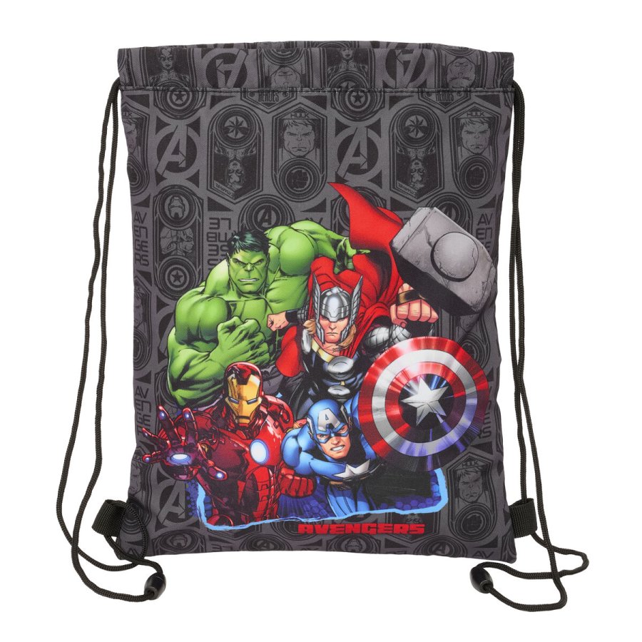 Rygsk med Snore The Avengers Vendetta Sort 26 x 34 x 1 cm #1