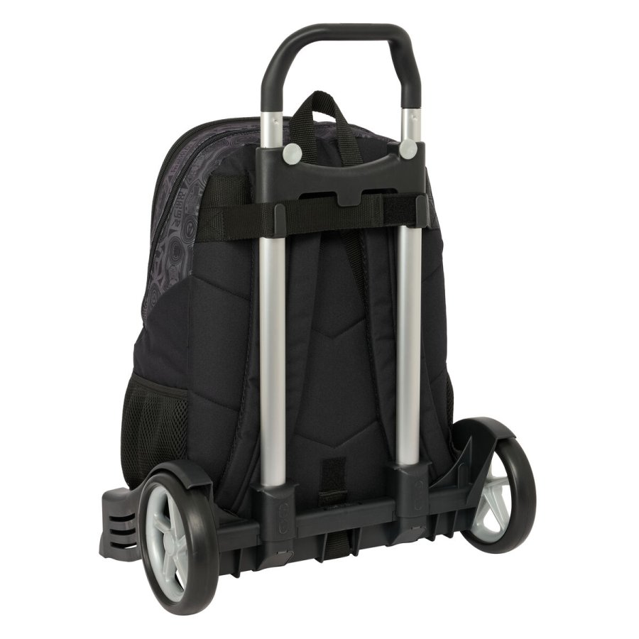 Skolerygsk med Hjul The Avengers Vendetta Sort 32 x 44 x 16 cm #2