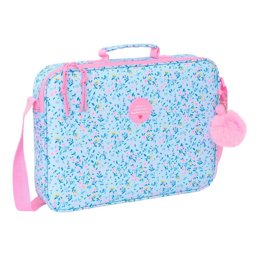 Skole skoletaske Vicky Martn Berrocal Paraso Pink Lysebl 38 x 28 x 6 cm #3