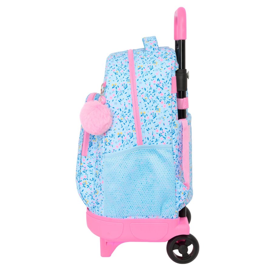Skolerygsk med Hjul Vicky Martn Berrocal Paraso Bl Pink 33 x 45 x 22 cm #3