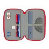 Tredobbelt Penalhus Hello Kitty Iconic Hvid Rd 12,5 x 19,5 x 5,5 cm 37 Dele #2