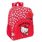 Skoletaske Hello Kitty Iconic Hvid Rd 33 x 42 x 14 cm #1