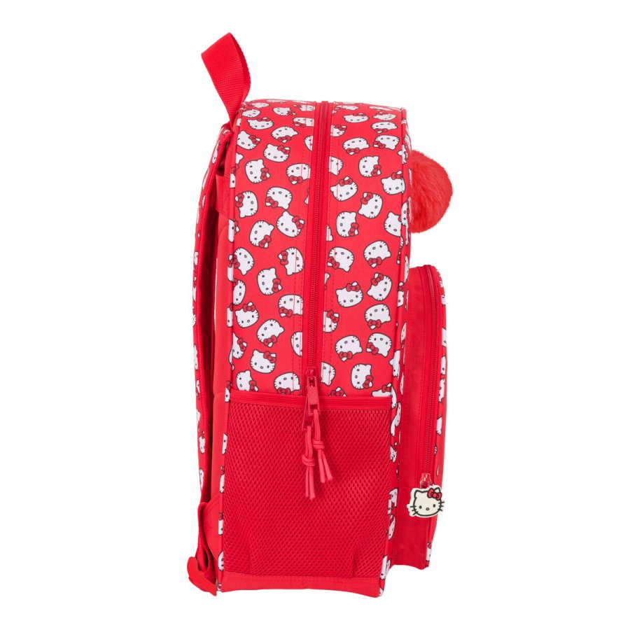 Skoletaske Hello Kitty Iconic Hvid Rd 33 x 42 x 14 cm #3