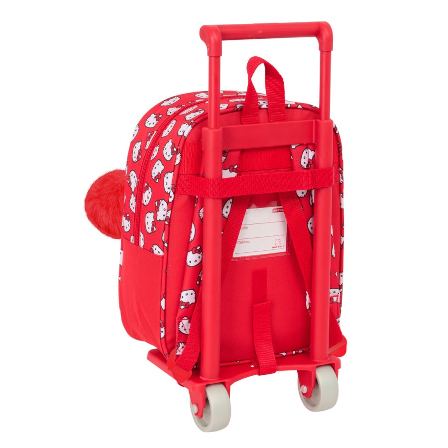 Skoletaske Hello Kitty Iconic Hvid Rd 22 x 27 x 10 cm #3