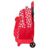 Skolerygsk med Hjul Hello Kitty Iconic Hvid Rd 33 x 45 x 22 cm #2