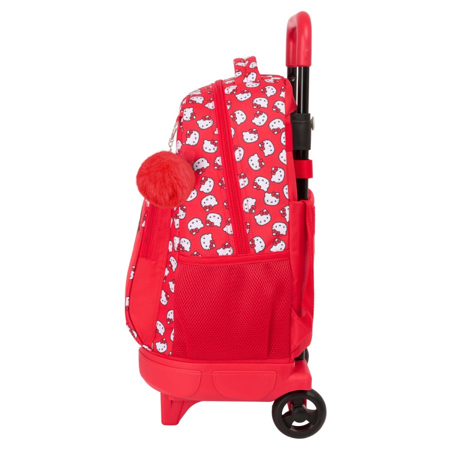 Skolerygsk med Hjul Hello Kitty Iconic Hvid Rd 33 x 45 x 22 cm #2