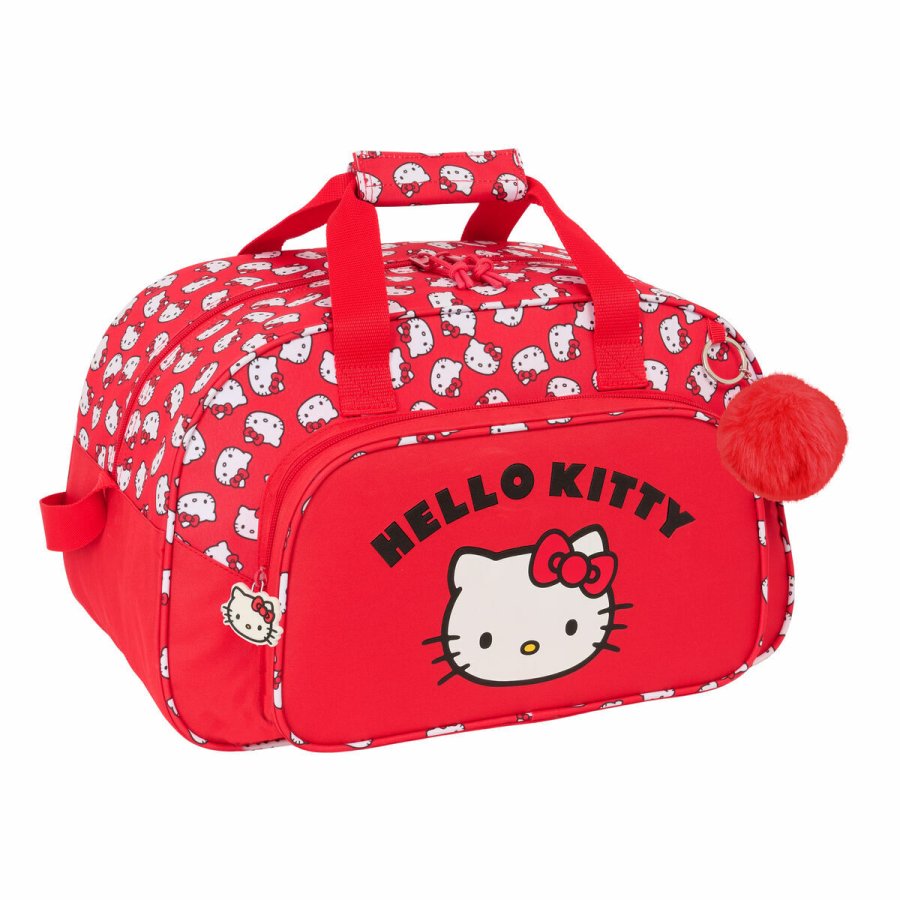 Sportstaske Hello Kitty Iconic Hvid Rd 40 x 24 x 23 cm #1