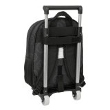 Skolerygsk med Hjul Star Wars Rebellion Sort 27 x 33 x 10 cm #3