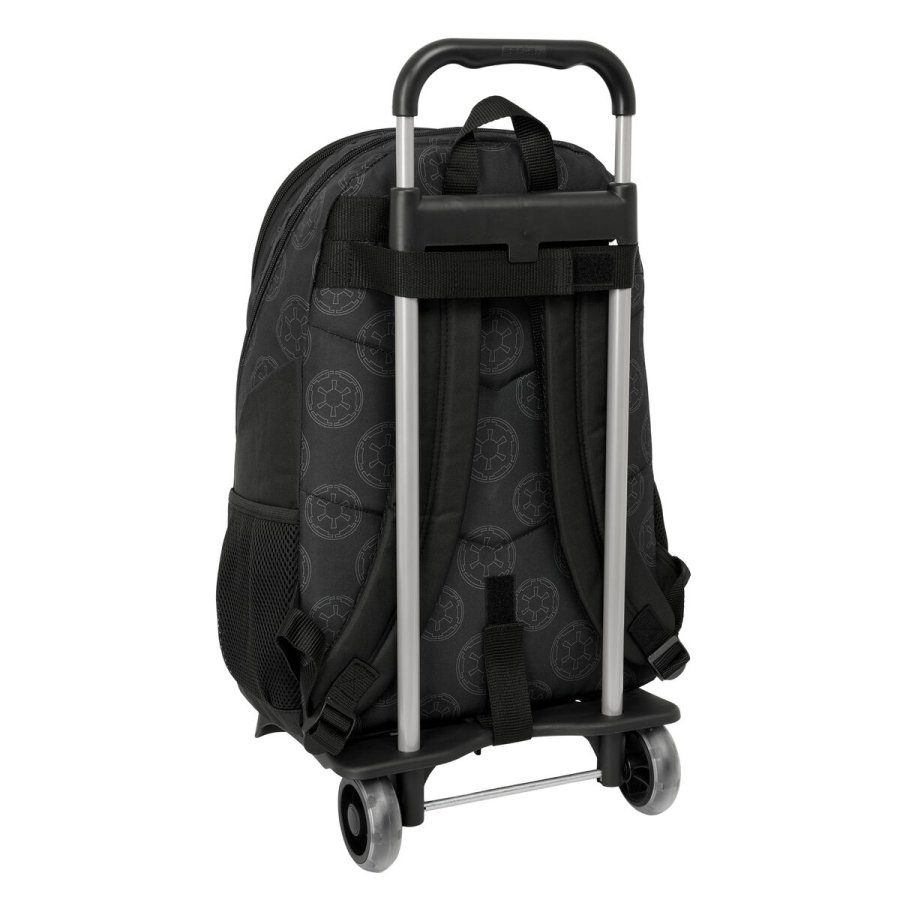 Skolerygsk med Hjul Star Wars Rebellion Sort 32 x 44 x 16 cm #3