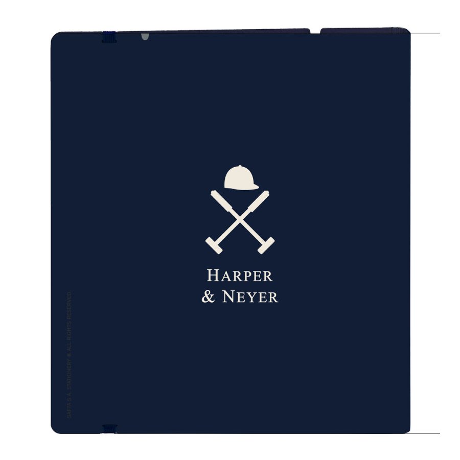 Ringbind Harper & Neyer Marinebl 27 X 32 X 4 cm #2