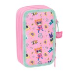 Tredobbelt Penalhus SuperKitties Pink Turkisbl 12,5 x 19,5 x 5,5 cm 37 Dele #5