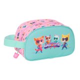 Rejsetoilettaske SuperKitties Pink Turkisbl 26 x 15 x 12 cm #1