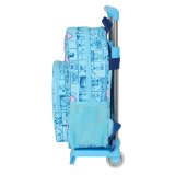 Skolerygsk med Hjul Snoopy Love Bl 26 x 11 x 67 cm 26 x 34 x 11 cm #3