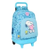 Skoletaske Snoopy Love Bl 33 x 45 x 22 cm #1