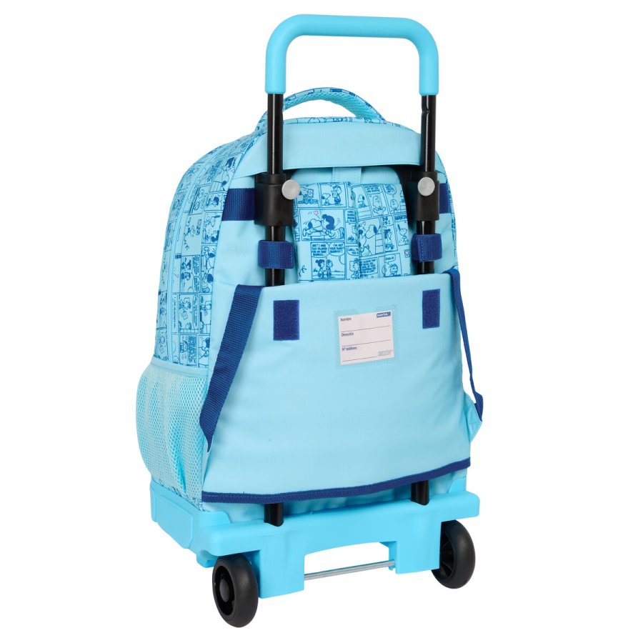 Skoletaske Snoopy Love Bl 33 x 45 x 22 cm #3