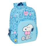Skoletaske Snoopy Love Bl 30 x 46 x 14 cm #1