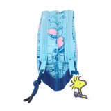 Dobbelt carry-all Snoopy Love Lysebl 21 x 8 x 6 cm #2