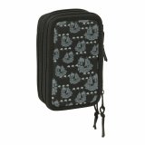 Tredobbelt Penalhus One Piece Pirates Sort 12,5 x 19,5 x 5,5 cm 37 Dele #3