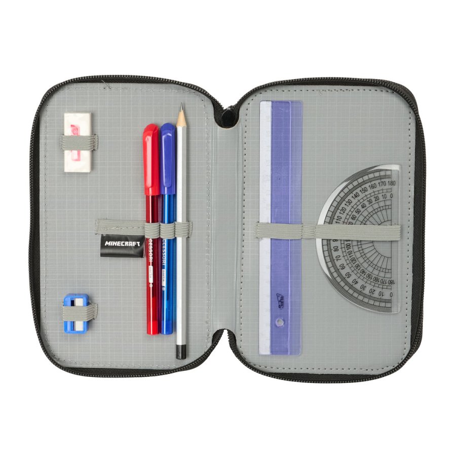 Tredobbelt Penalhus Minecraft Tnt Multifarvet 12,5 x 19,5 x 5,5 cm 37 Dele #5