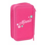 Tredobbelt Penalhus Minnie Mouse Pink 12,5 x 19,5 x 5,5 cm 37 Dele #3