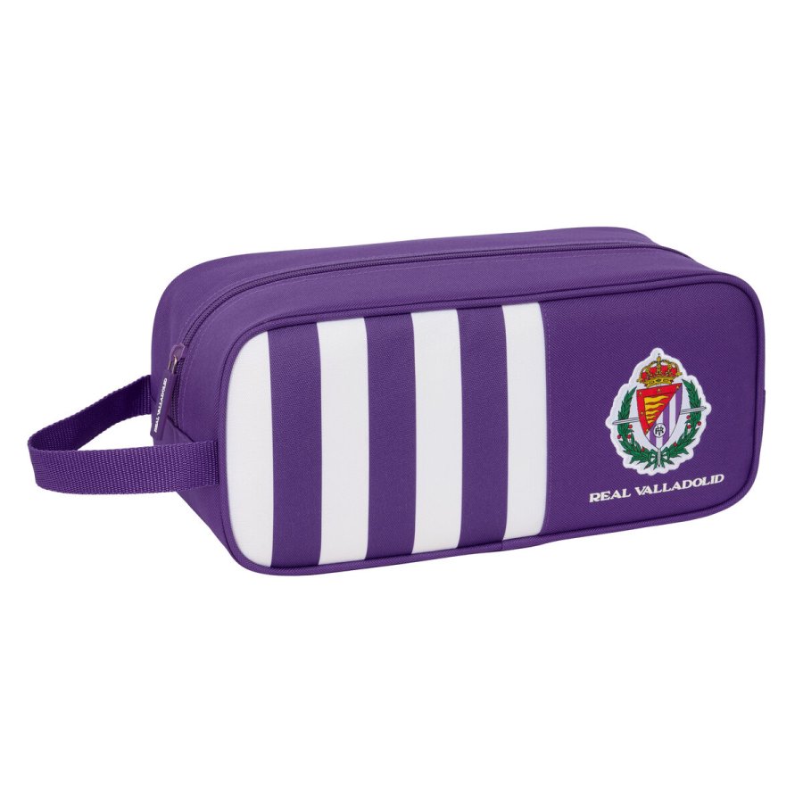 Rejseskotaske Real Valladolid C.F. Hvid Lilla 34 x 15 x 14 cm #1
