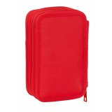 Tredobbelt Penalhus Mickey Mouse Rd 12,5 x 19,5 x 5,5 cm 37 Dele #3