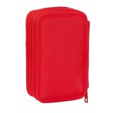 Tredobbelt Penalhus Mickey Mouse Rd 12,5 x 19,5 x 5,5 cm 37 Dele #7