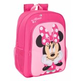 Skoletaske Minnie Mouse Pink 33 x 42 x 14 cm #3