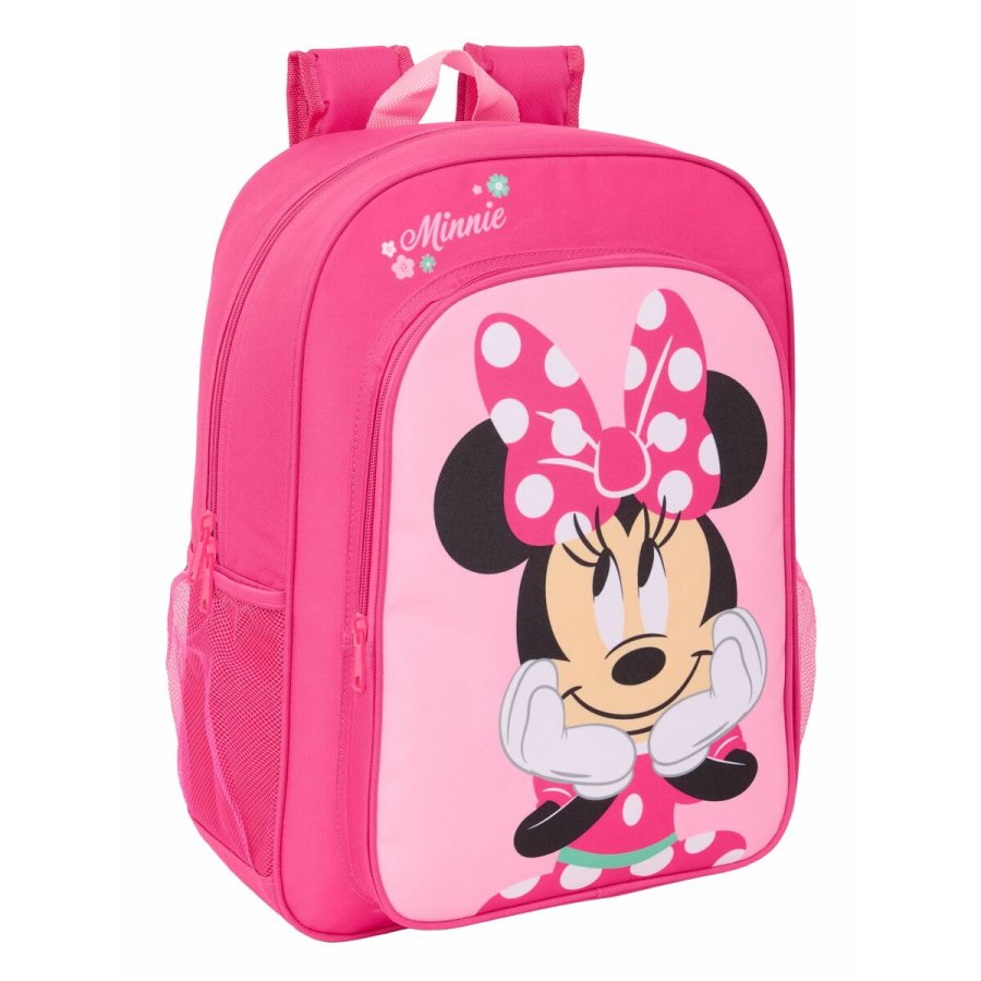 Skoletaske Minnie Mouse Pink 33 x 42 x 14 cm #3
