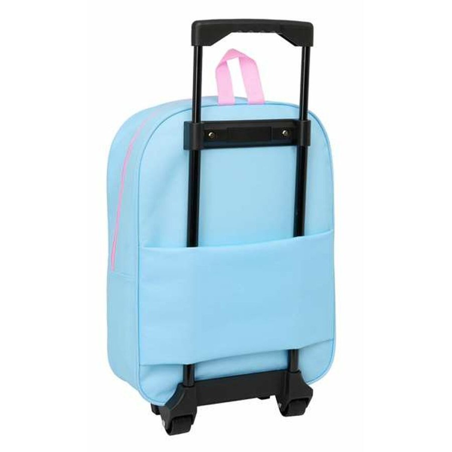 Skolerygsk med Hjul Frozen Bl Pink 32 x 42 x 14 cm #2