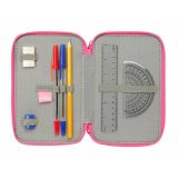 Tredobbelt Penalhus Disney Princess Pink 12,5 x 19,5 x 5,5 cm 37 Dele #7