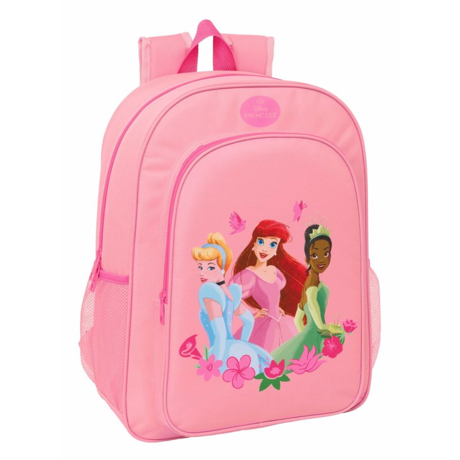 Skoletaske Disney Princess Pink 33 x 42 x 14 cm #4