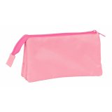 Tredobbelt bretaske Disney Princess Pink 22 x 12 x 3 cm #3