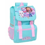 Skoletaske Gabby's Dollhouse Bl Pink 18,5 x 41 x 15 cm #1