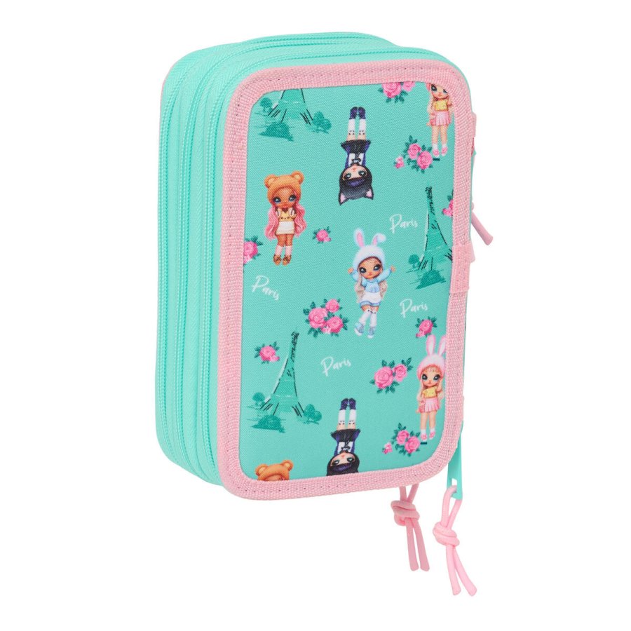 Tredobbelt Penalhus Safta Bunny 12,5 x 19,5 x 5,5 cm #2