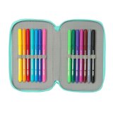 Tredobbelt Penalhus Safta Bunny 12,5 x 19,5 x 5,5 cm #6