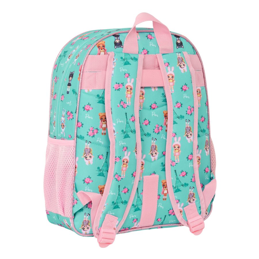 Skoletaske Na!Na!Na! Surprise Bunny Pink Turkisbl 32 x 38 x 12 cm #2