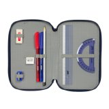 Tredobbelt Penalhus Sonic City Bl 12,5 x 19,5 x 5,5 cm 37 Dele #4