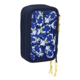 Tredobbelt Penalhus Sonic City Bl 12,5 x 19,5 x 5,5 cm 37 Dele #6