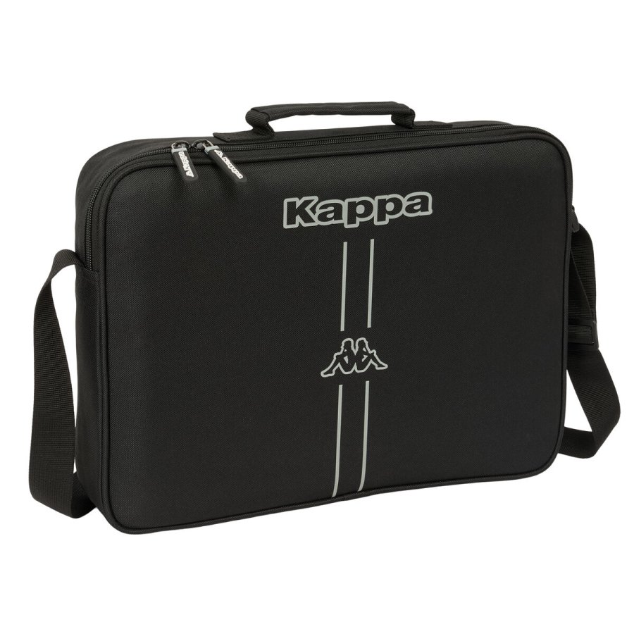 Skoletaske Kappa Dark Sort 38 x 28 x 6 cm #1