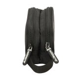 Dobbelt carry-all Kappa Dark Sort 21 x 8 x 6 cm #2