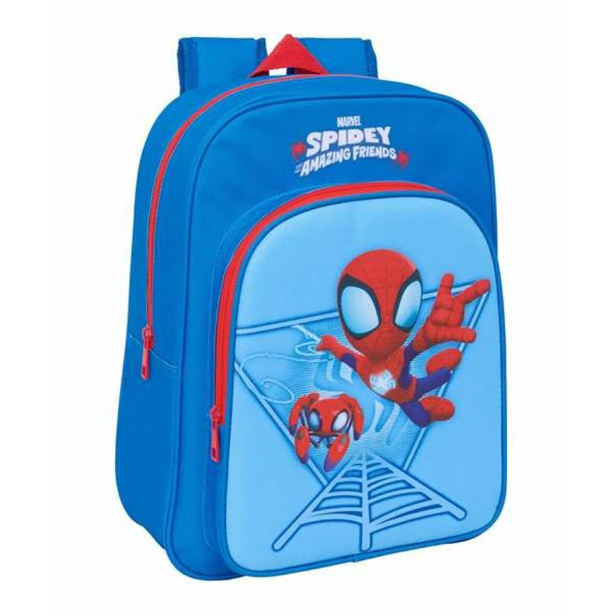 Skoletaske Spidey Bl 26 x 34 x 11 cm #1