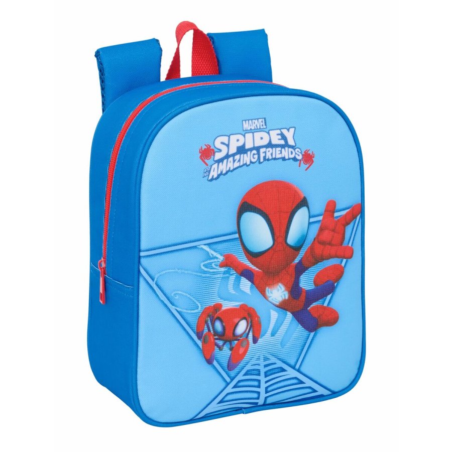 Skoletaske Spidey Bl 22 x 27 x 10 cm #4