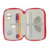 Tredobbelt Penalhus Spider-Man Sort 12,5 x 19,5 x 5,5 cm 37 Dele #6