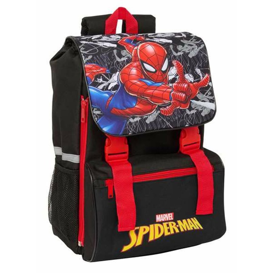 Skoletaske Spider-Man Sort Rd 18,5 x 41 x 15 cm #1