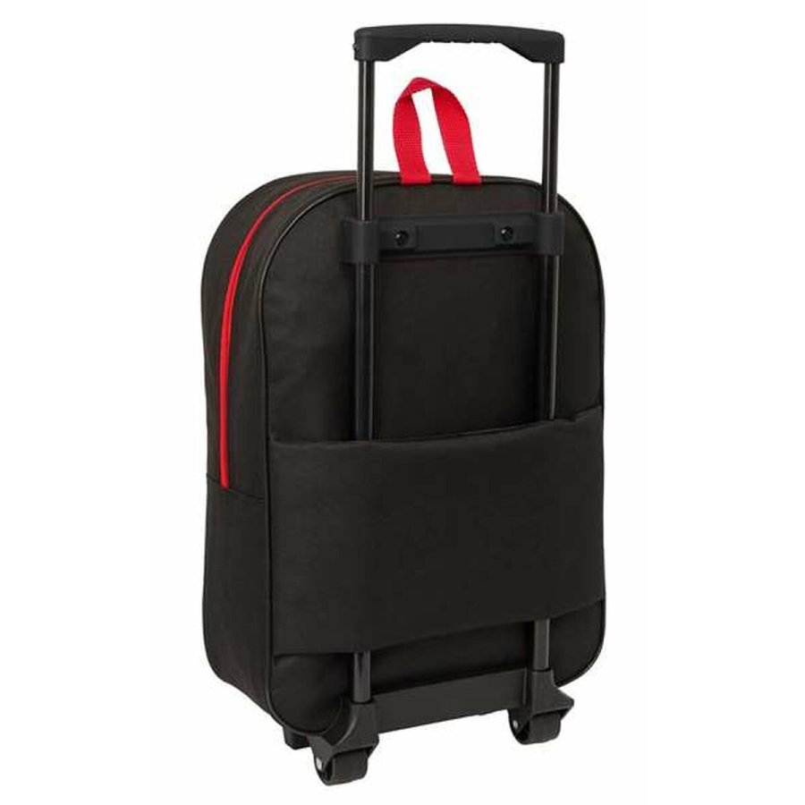 Skolerygsk med Hjul Spider-Man Sort Rd 32 x 42 x 14 cm #2