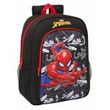 Skoletaske Spider-Man Sort Rd 33 x 42 x 14 cm #1