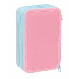 Tredobbelt Penalhus Peppa Pig Bl 12,5 x 19,5 x 5,5 cm 37 Dele #5