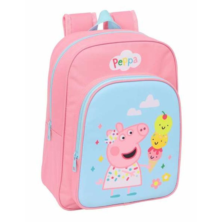 Skoletaske Peppa Pig Bl Pink 26 x 34 x 11 cm #1
